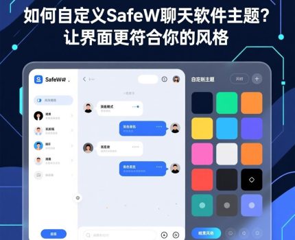 如何自定义SafeW聊天软件主题？让界面更符合你的风格