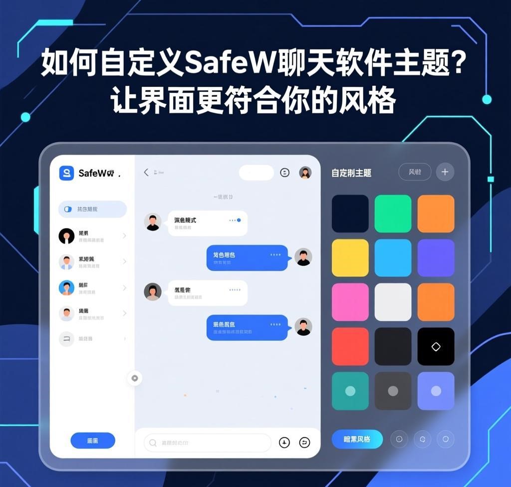 如何自定义SafeW聊天软件主题？让界面更符合你的风格