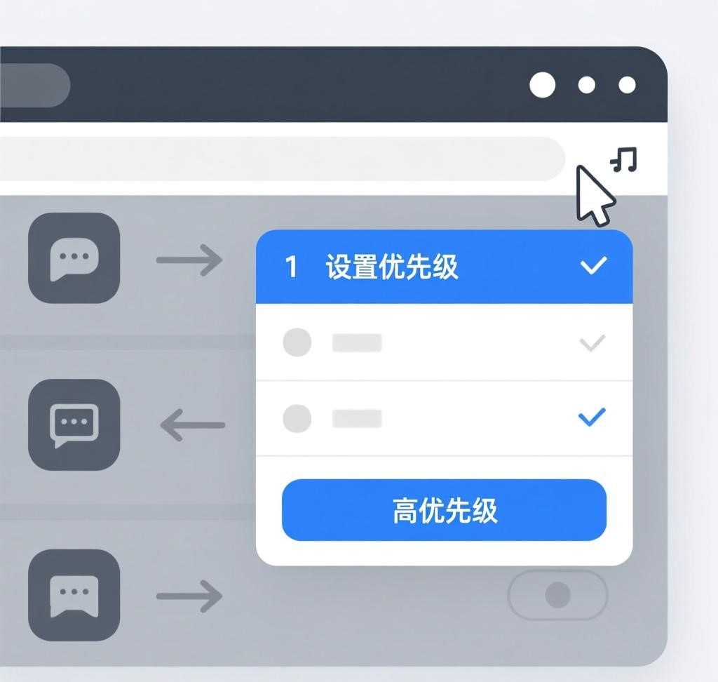 消息优先级设置：让重要对话更醒目